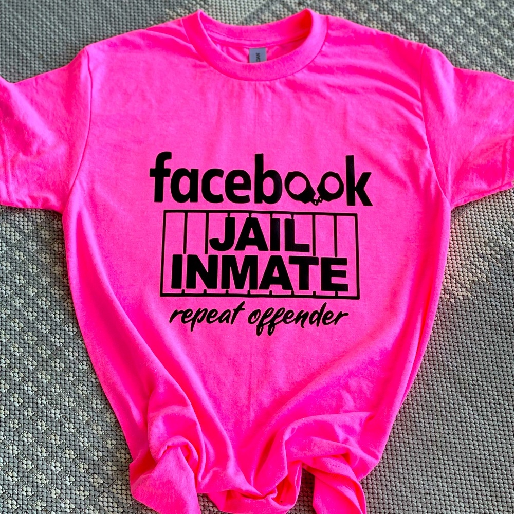 Custom made Facebook shirt